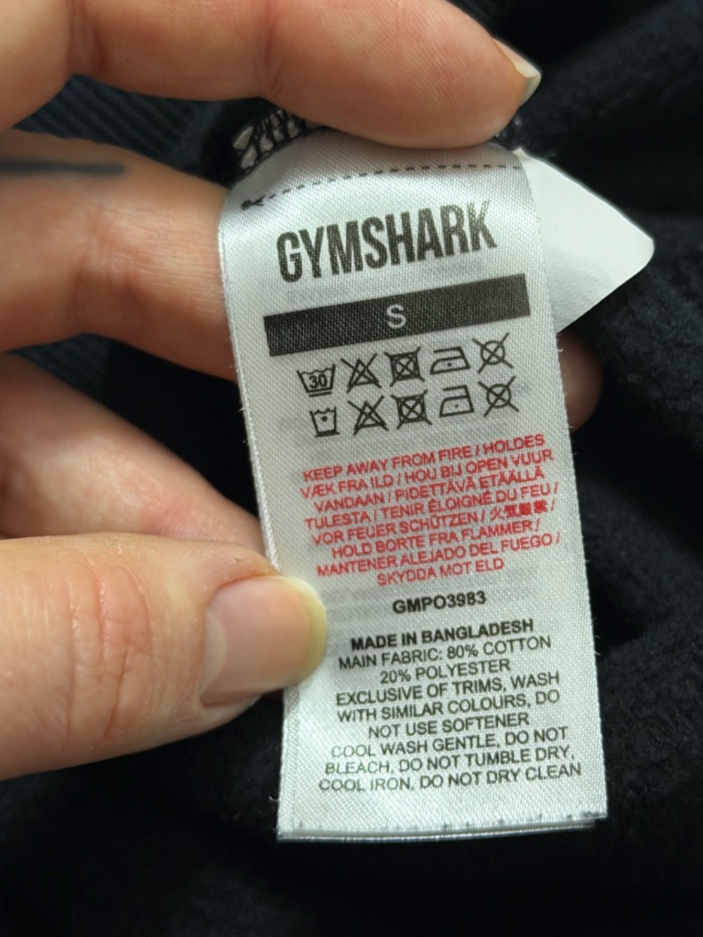 Gymshark - Relaxed Cotton Logo Pullover Crewneck Sweatshirt - Picture 4 of 9